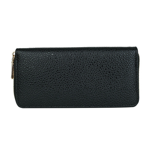 New  Devil Fish Pattern Women's Wallet Medium Long Zipper Clutch Fashion Solid Color PU Wallet Mobile Phone Bag