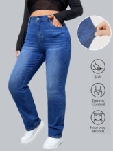 O 16135 High Waist Slim Fit Jeans ��������ţ�п� �羳ŷ����