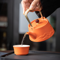 High-end Tea Set Business Gift Box Portable Travel Bag for Company Annual Meetings, Client and Employee Practical Creative Souvenir Gift