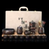 Purple pottery Longteng 14-piece gift box set (CJ2512092-16)