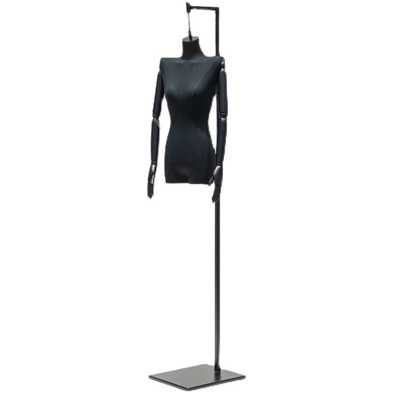 tienda de ropa de alta calidad ventana colgar modelo accesorios de mujer busto maniquí modelo de cuerpo completo
