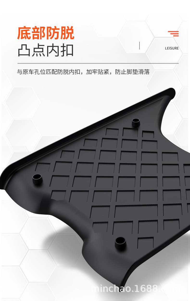 Electric Vehicle Rubber Foot Pads Are Suitable for Mavericks G6 Battery Vehicles, Non-Slip Waterproof Foot Pads, Pedal Pads, Foot Pads