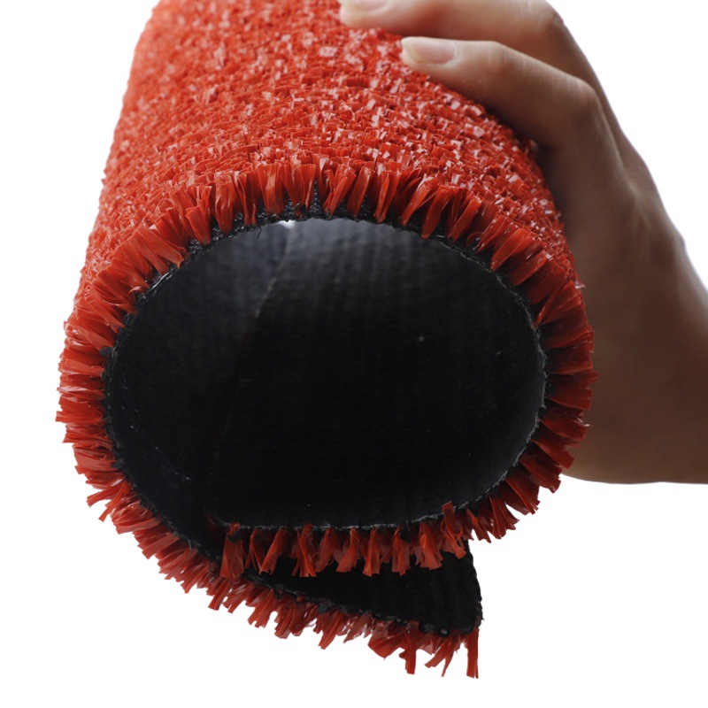 Césped sintético artificial Longmai para baloncesto y tenis, malla grande de 6800 denier, fabricado a medida por fábrica de comercio exterior, suministro transfronterizo para uso en exteriores.