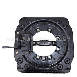 汽车座椅转盘360度旋转适用于商务车面包车房车单人改装车载