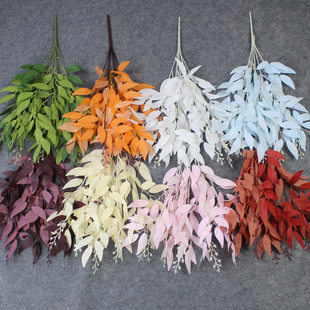 (Wholesale), (Cross-border trading), artificial leaves, artificial plants
