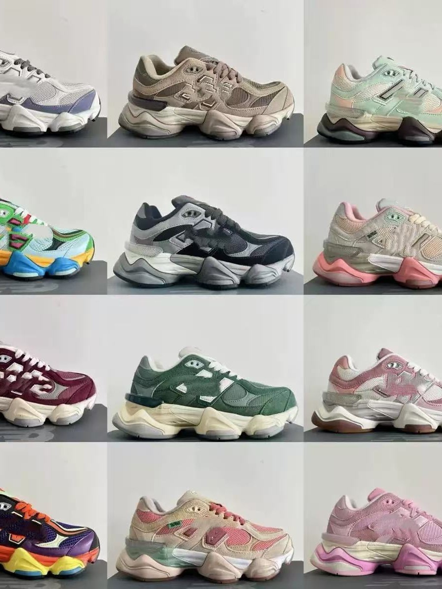Cross-border foreign trade wholesale nb9060 original Millennium "Little Elephant Hoof" thick-soled height-increasing dad running shoes for men and women