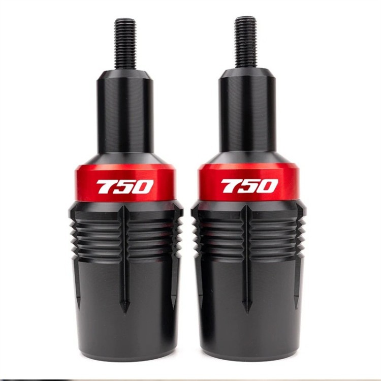 Suitable for Suzuki Gsxs750 Gsxs1000 Modified Body Anti-Fall Protection Ball + Exhaust Pipe Anti-Fall Rod