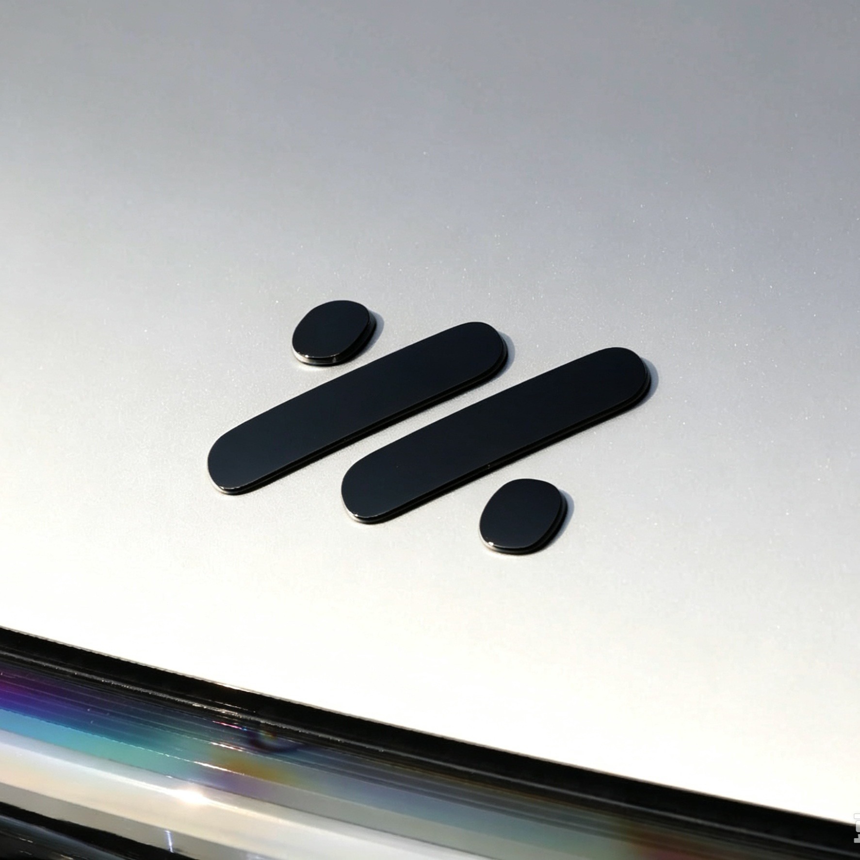 Suitable for Zhiji LS8 LS9 front and rear car emblems, Black Warrior modification upgrade personalized car emblem decorative stickers