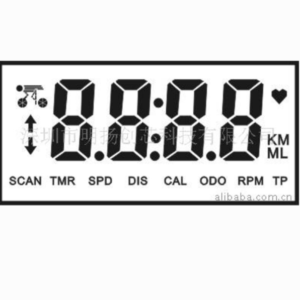 供应健身车表头（IC）(图) 明扬