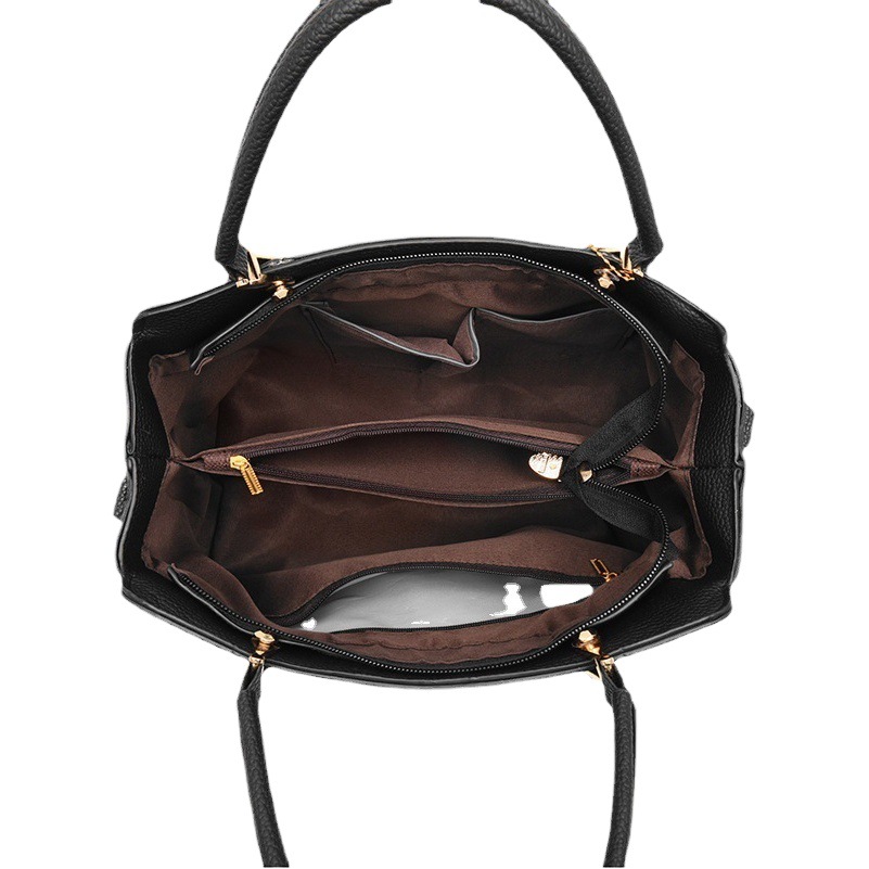 Bolso bandolera de un solo hombro con bloques de color, elegante y sencillo, con costuras texturizadas, bolso cuadrado para mujer, venta al por mayor, 2024