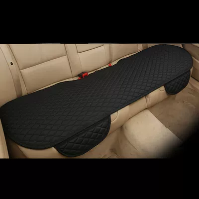 Seat Cushion, Small Diamond-Shaped, Seat cushion, seat cover - black-rear-seat-cushion