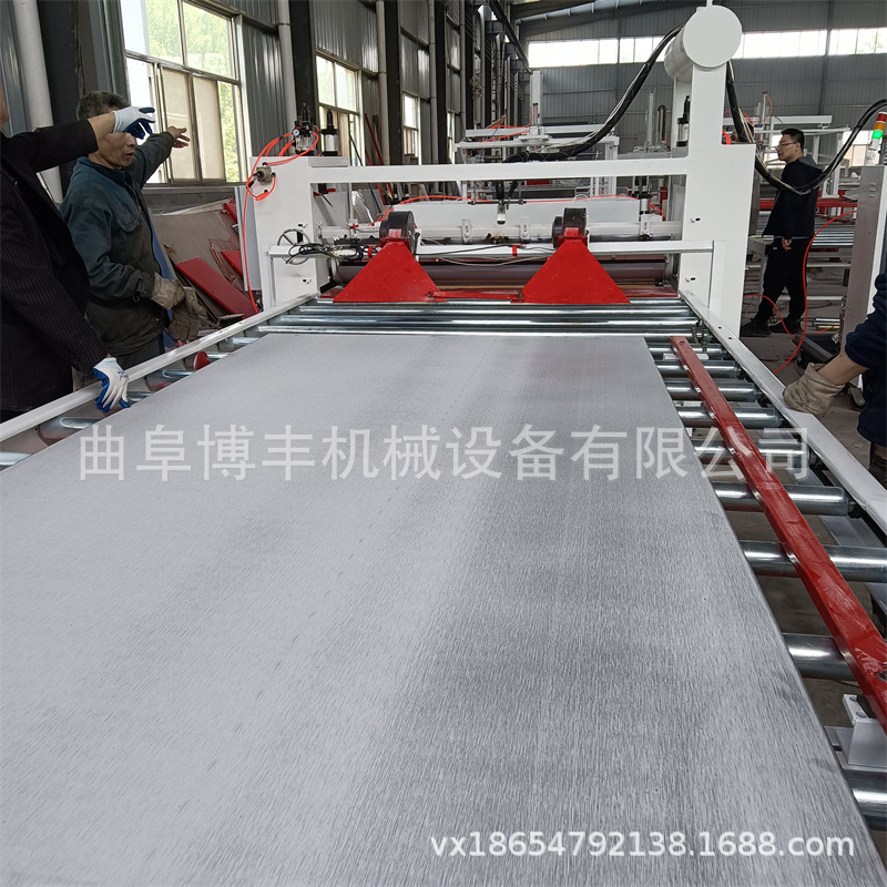 木板面膜贴纸机 铝塑板PUR热熔胶平贴机 玻璃棉板无纺布复合机器