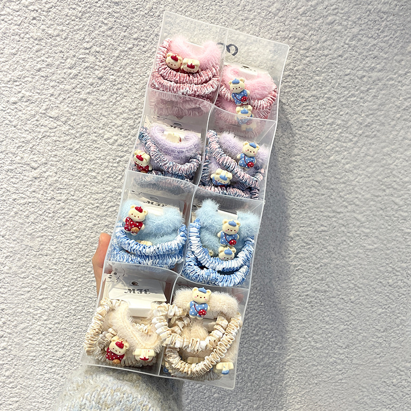 Gentle Hair Ties High Elasticity Durable Rope For Simple Styling_voghion.com