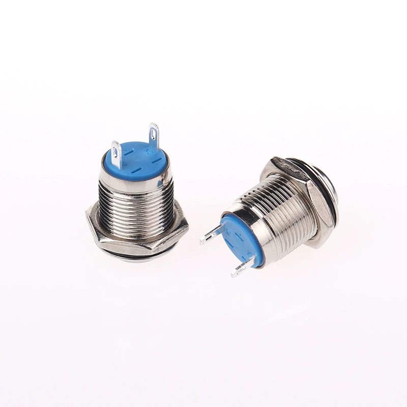 Electronic mechanical metal button, switch key, 12mm