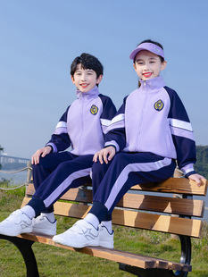 Kindergarten clothing spring and autumn and winter sports style children's school uniforms teachers primary school uniforms three-piece class uniforms spring