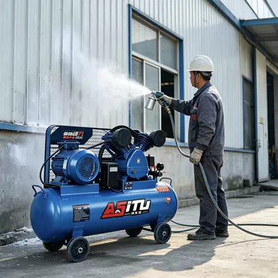 Hava kompressorları — Compressor Industrial-Grade Large 380V High-Pressure