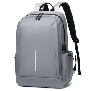 Cross-Border New Men's Business Backpack Large Capacity Computer Bag Casual Travel High-End Backpack Student School Bag