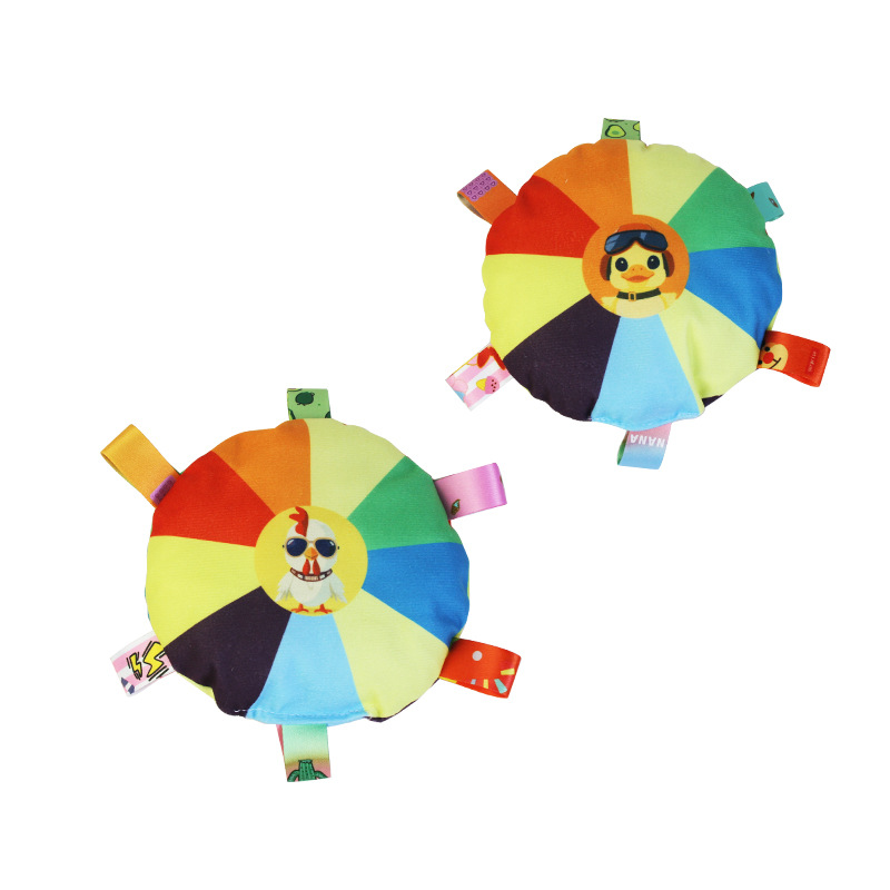 Frisbee de Peluche Sonoro para Perros de Peluche Sonoro para Entrenamiento Interactivo