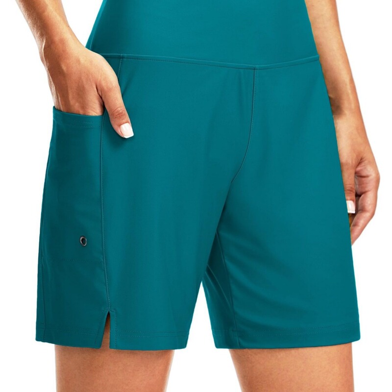 Amazon Cross-border Women's Boxer Running Sports Shorts Fashionable Beach Loose Elastic Casual Quick-drying Pants