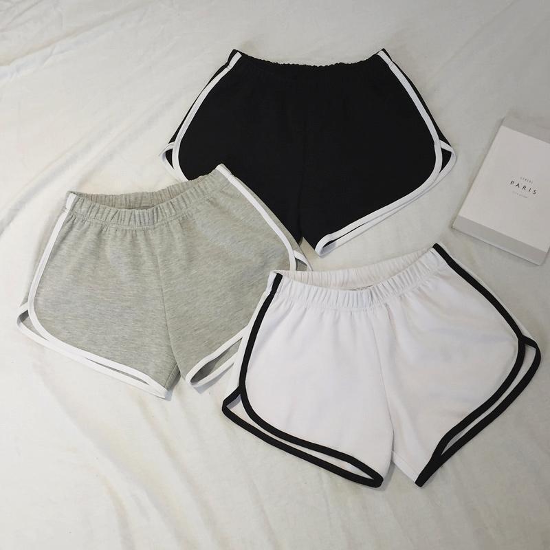 Cotton Casual Sports Shorts for Women, Korean Style Summer Loose Hot Pants, Versatile Leggings, Chic Wide-Leg Pants for Outer Wear