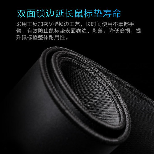 Mechanic Brand Mouse Pad Extra Large Thickened Edge Esports Gaming Mouse Pad Anti-Slip Computer Office Keyboard Pad