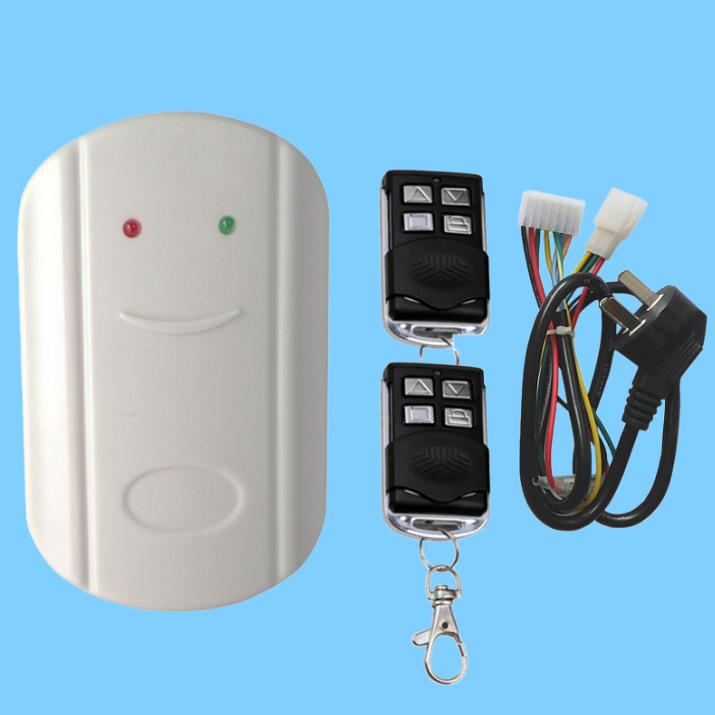 433频率学习码管状控制器遮阳棚长远通用款管式电机遥控接收盒