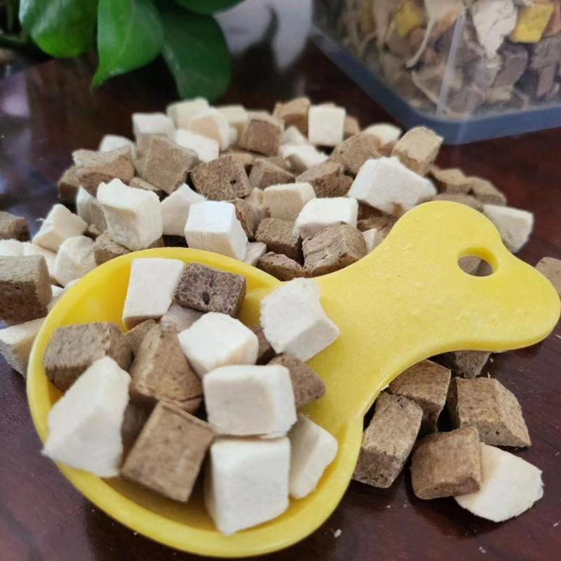 ✅ refrigerización congelada para gatos granos de pollo mascotas pechuga de pollo comida para perros para gatos caseros barril fuente de fábrica de refrigerios para gatos una pieza