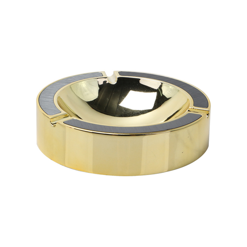 Cenizas doradas KTV suministros set de platos de frutas clube nocturno cenicero lujo ligero bar caja de toallas de fiesta de moda