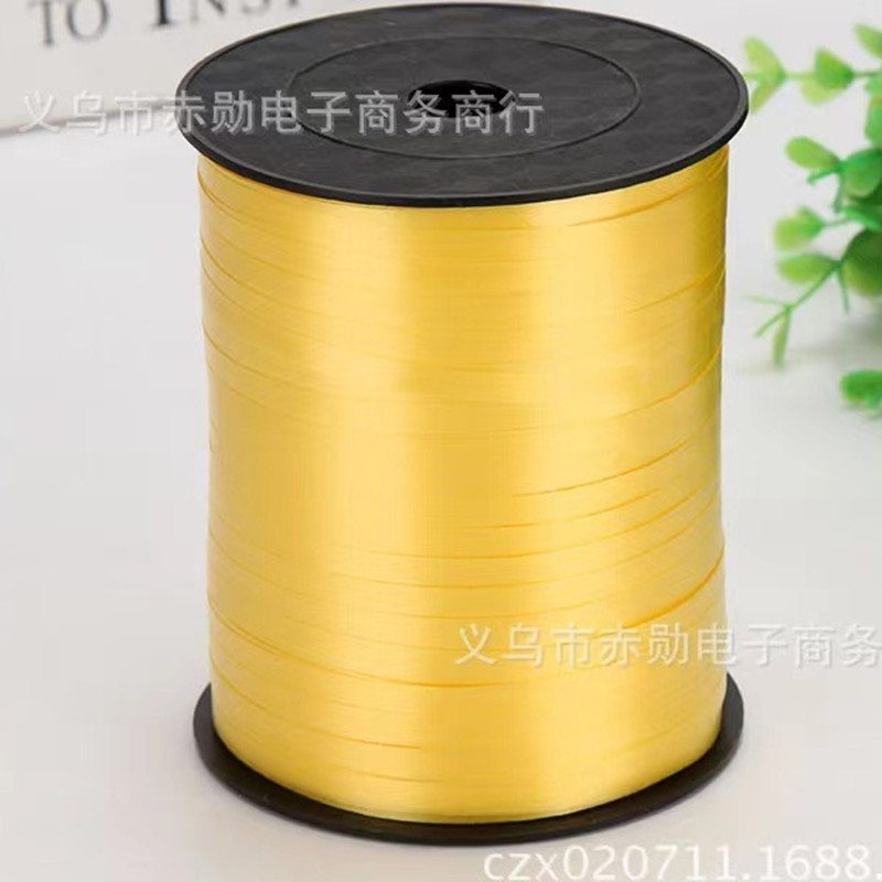 Venta al por mayor 250 tamaño llano globo cinta cumpleaños bandera tirar cuerda caja de regalo embalaje correa de plástico cuerda