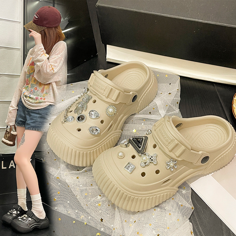 2026 Summer New Eva Integrated Clogs for Women, Comfortable Casual Thick-Soled Height-Increasing Closed-Toe Sandals for Women 2026 Summer New Eva Integrated Clogs for Women, Comfortable Casual Thick-Soled Height-Increasing Closed-Toe Sandals for Women