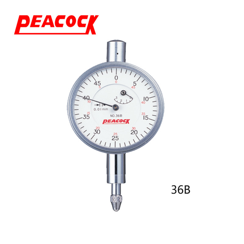 PEACOCK孔雀0.01mm小型针盘式指示表36B