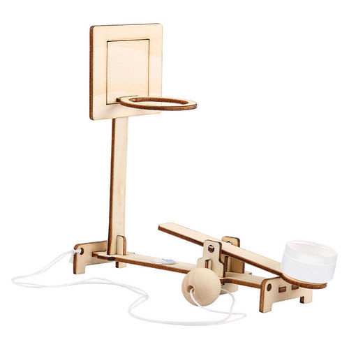 Scientific experiment diy shooting machine science and technology small production children's handmade kindergarten student teaching aids material package fun