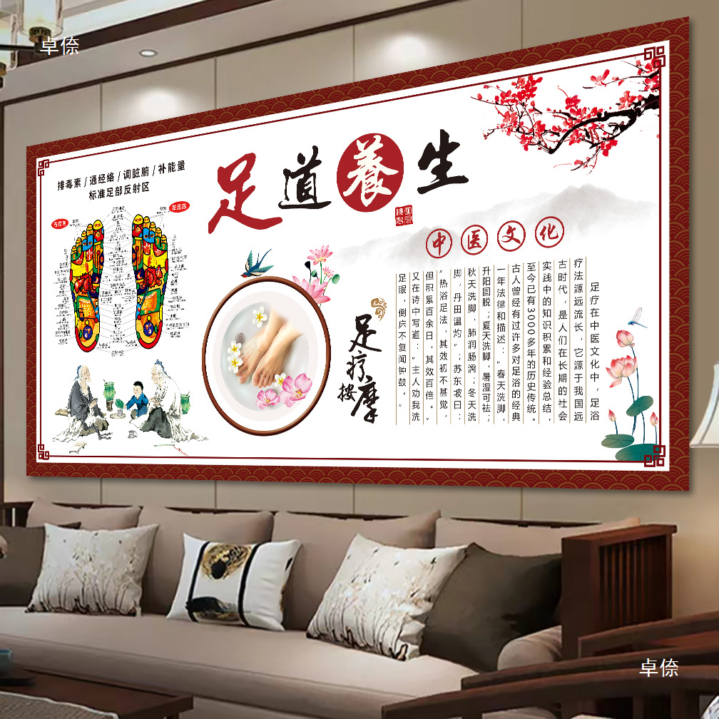 Moxibustion promotional posters can be customized with Chinese style…