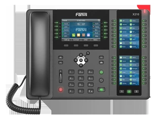 IP-телефон Fanvil X210 цветной экран гигабитные порты