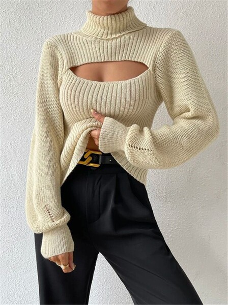 demi-season sexy sweater