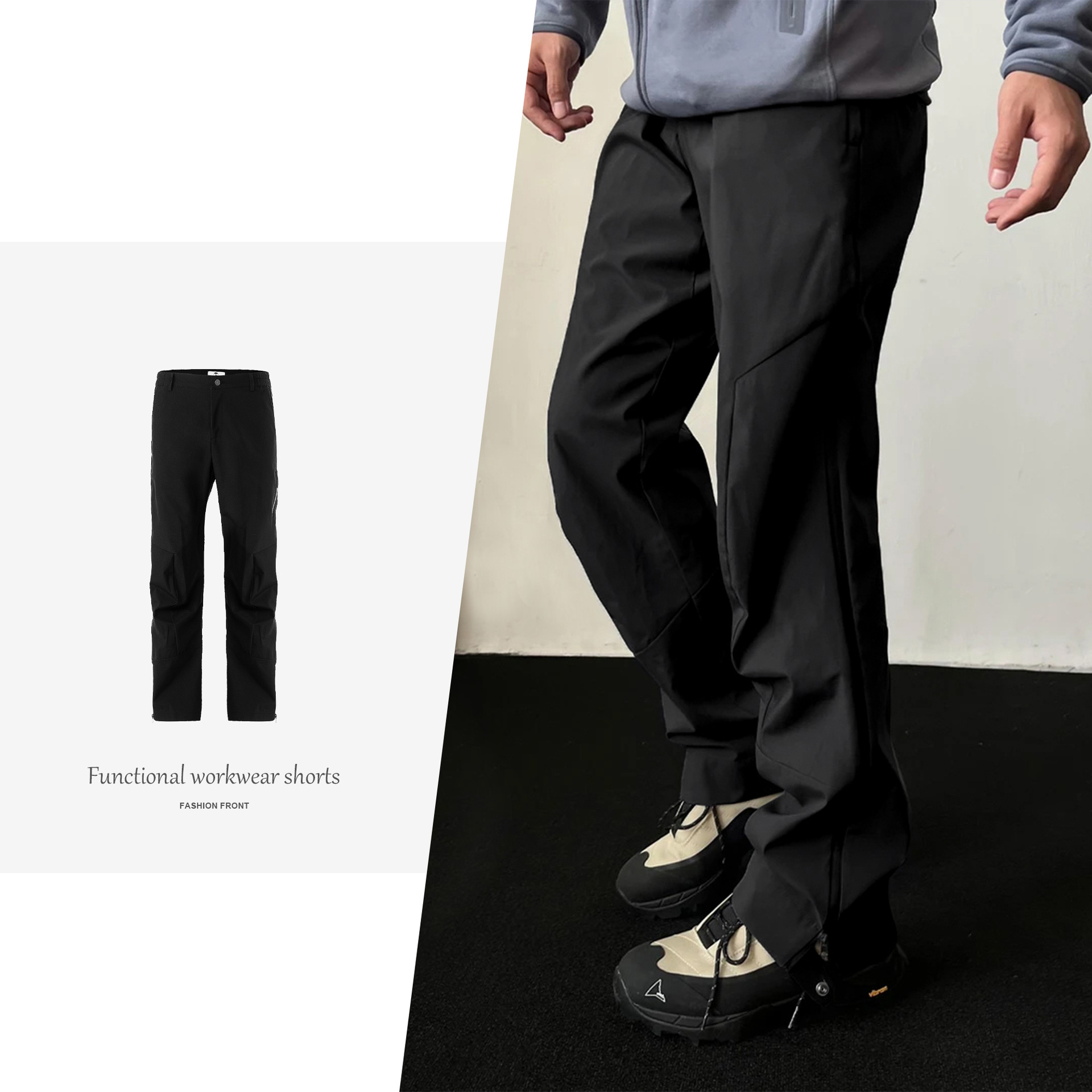 OK Brother Zeta Curve Blade Hard Shell Outdoor Zipper Waterproof Autumn 3D Cut Adventure Pants