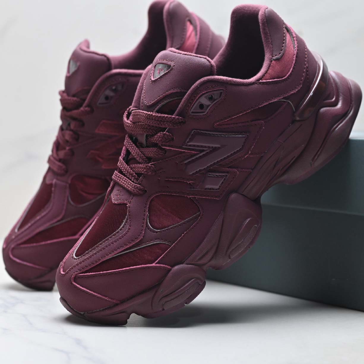 Transfronterizo puro original NB9060 zapatos casuales de casco pareja de zapatos de viaje altos zapatos deportivos para hombres