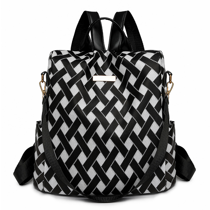 Nueva mochila de mujer antirrobo multifuncional de gran capacidad, moda popular, bolso de hombro de viaje portátil, venta al por mayor para mujer