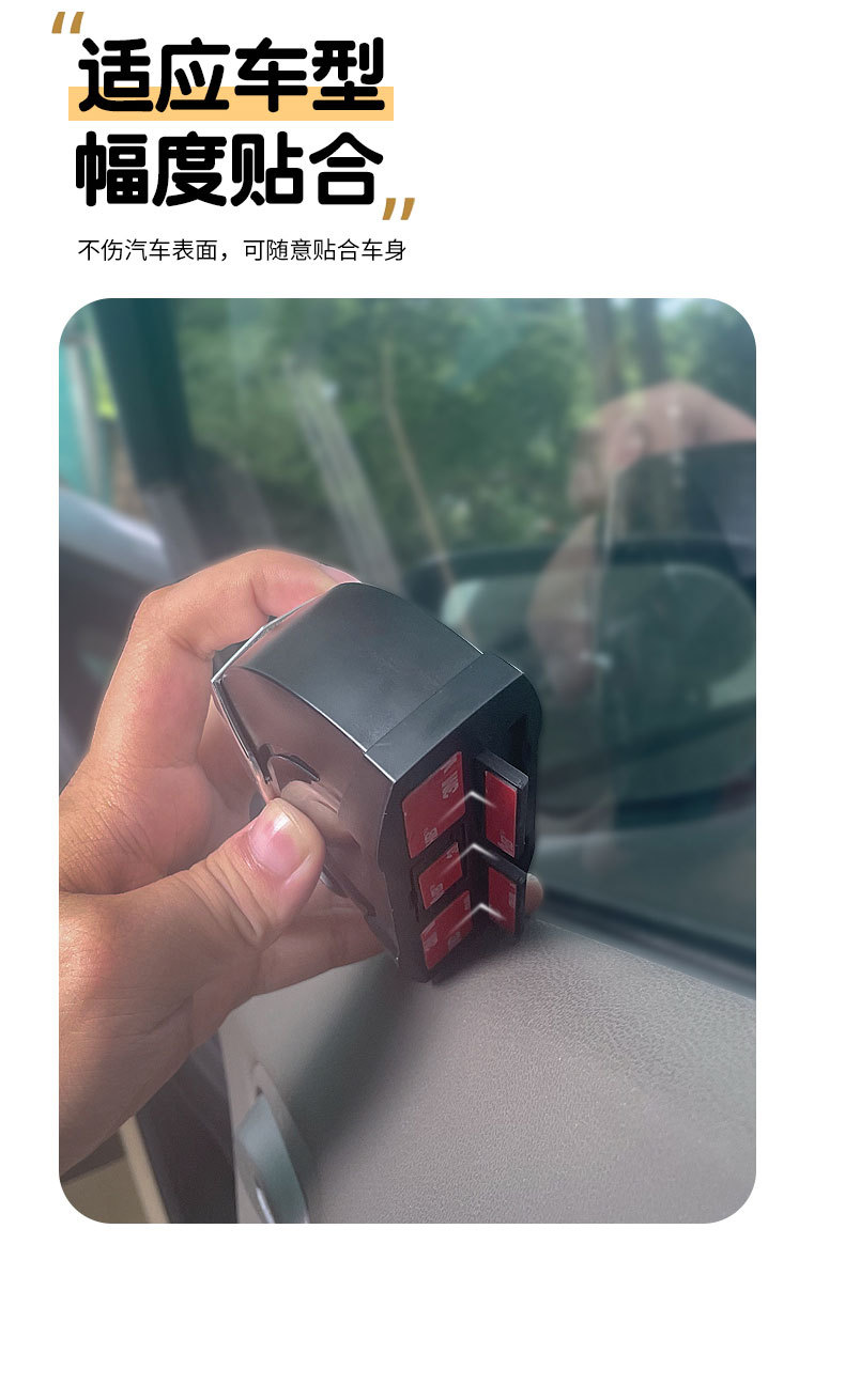 Car Ashtray Car Door Ashtray Wind-proof Fly-ash-proof Metal Inner Tank Ashtray Creative Home Car Dual-use