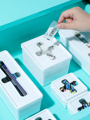 台所使い捨て手袋収納ケース引き出し十字口生紙箱デスクトップビニール袋ティッシュ収納ケース