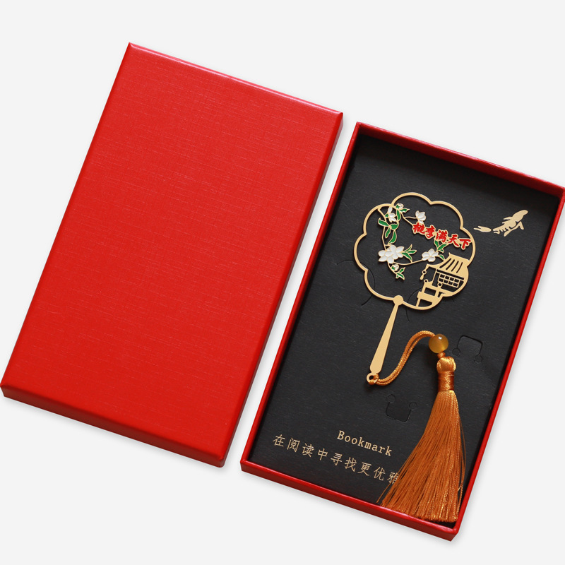 桃李满天下师恩古典中国风金属书签送老师创意文创设计教师节礼品|undefined
