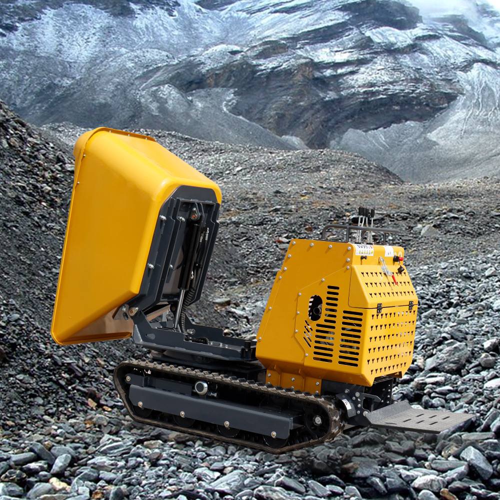 出口英国HT1200型装载机  家用果园农场码头搬运液压翻斗车自卸车