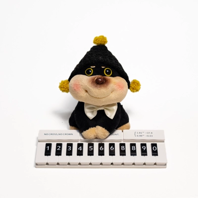 Creative Car Moving Phone Number — Nömrəli dayanma kartı - black-cat-white-knot-bee-dog-piano-parking-sign