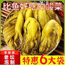 400克*6包四川老坛酸菜泡菜袋装下饭菜泡青菜鱼酸菜泡酸菜