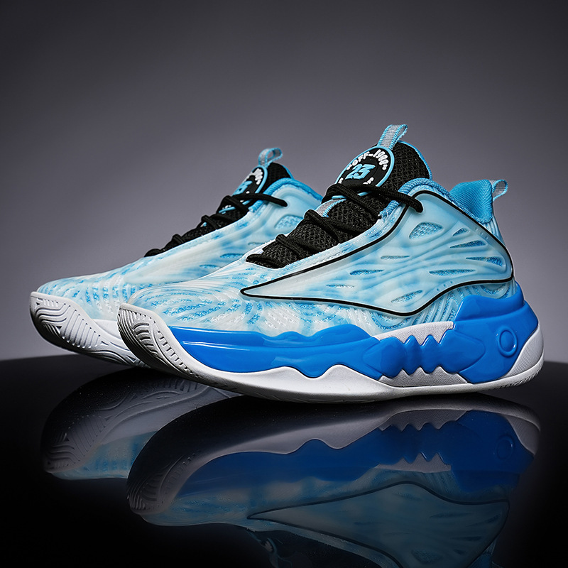 Basketball Shoes Male Students Group Training Competition Shoes Trendy Street Luminous Practical Sneakers Inner Line sneaker