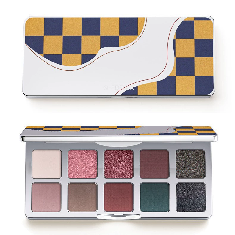 诗蒂娅 Chess, eyeshadow palette, makeup primer, eye shadow, ten colors