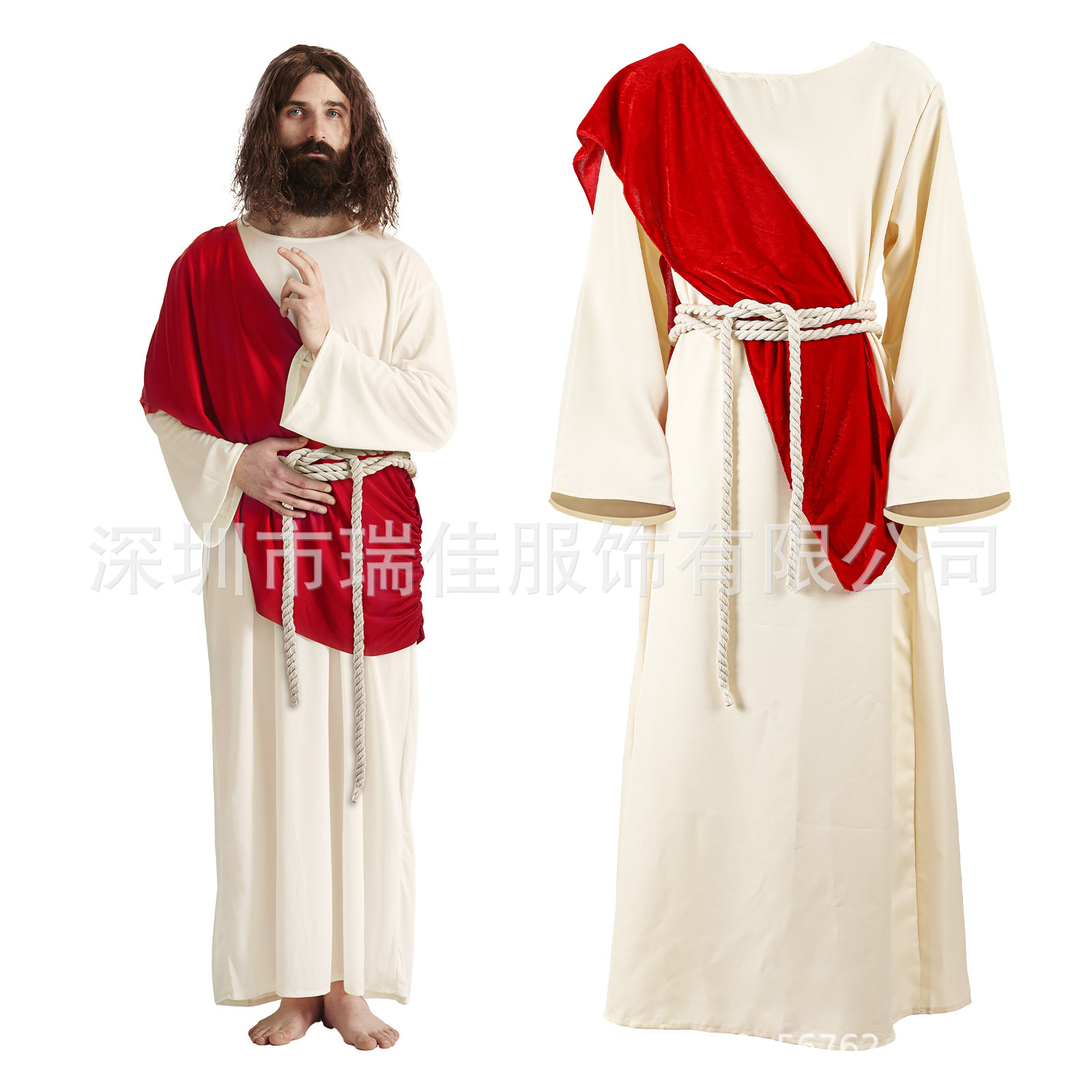 In Stock Carnival Medieval Adult Cosplay Ancient Roman Greek King Missionary Costume Role Play