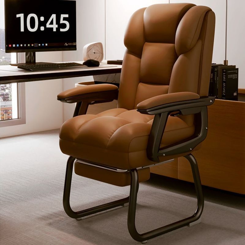 Computer Chair, Home Office Chair, Comfortable Sedentary E-Sports Sofa Chair, Reclining Boss Chair, Bow-Shaped Desk, Dormitory Chair