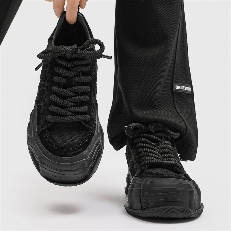 2024 Spring and Autumn Casual Shoes Cowhide Comfortable Color and Color All-Match Men's Fashionable Sports Men's Shoes