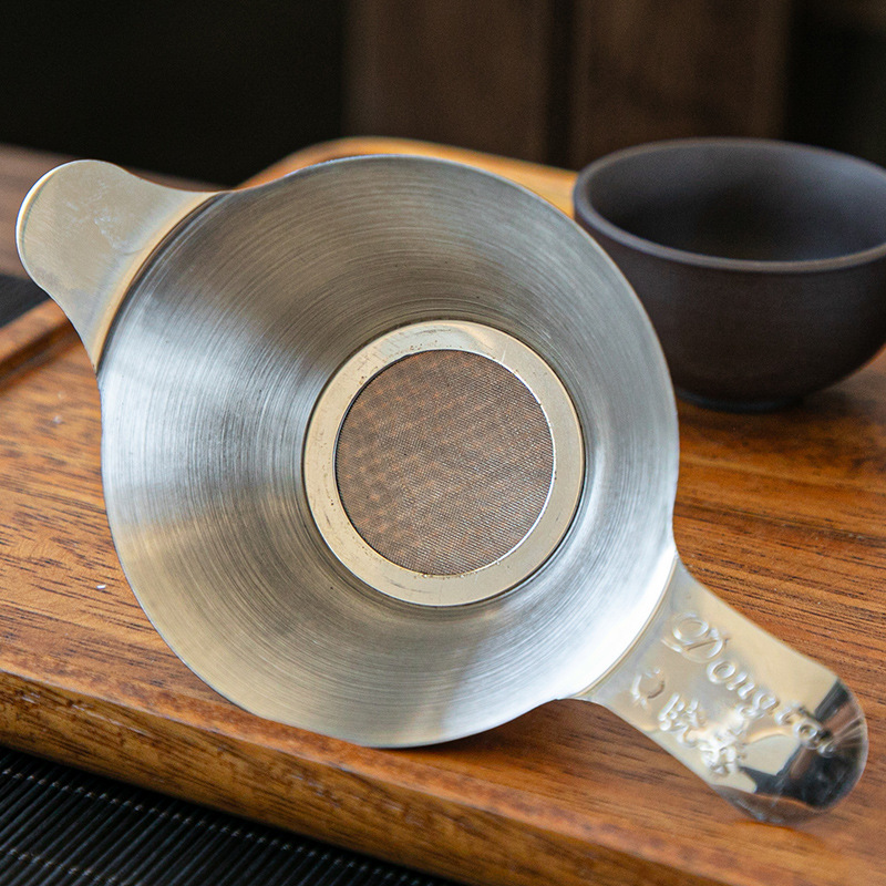 304ステンレス茶漏双耳ステンレス茶漏双柄茶漏泡茶器フィルターメーカー直販|undefined